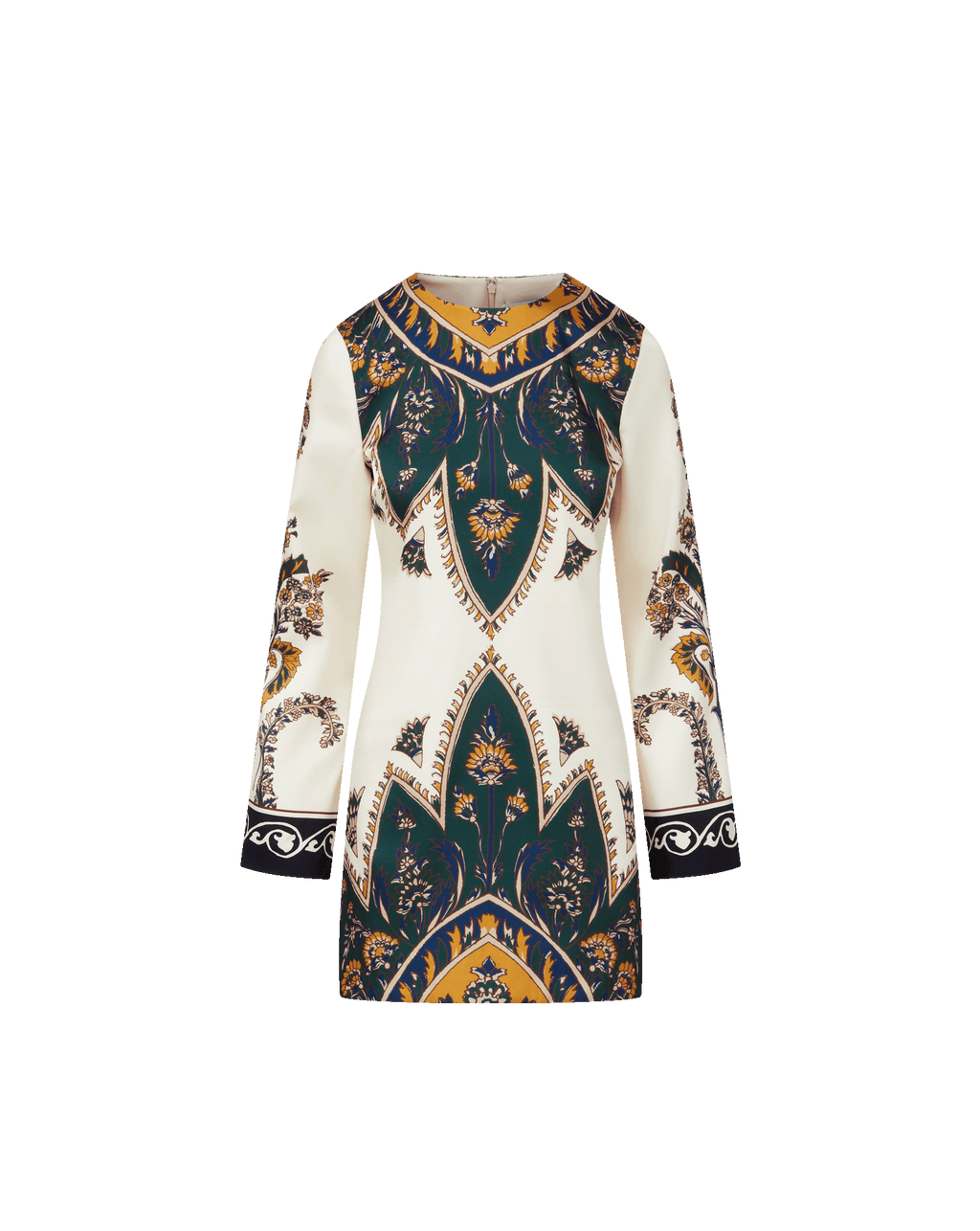 Veronica Beard Cromwell Mini Dress - Ecru Multi