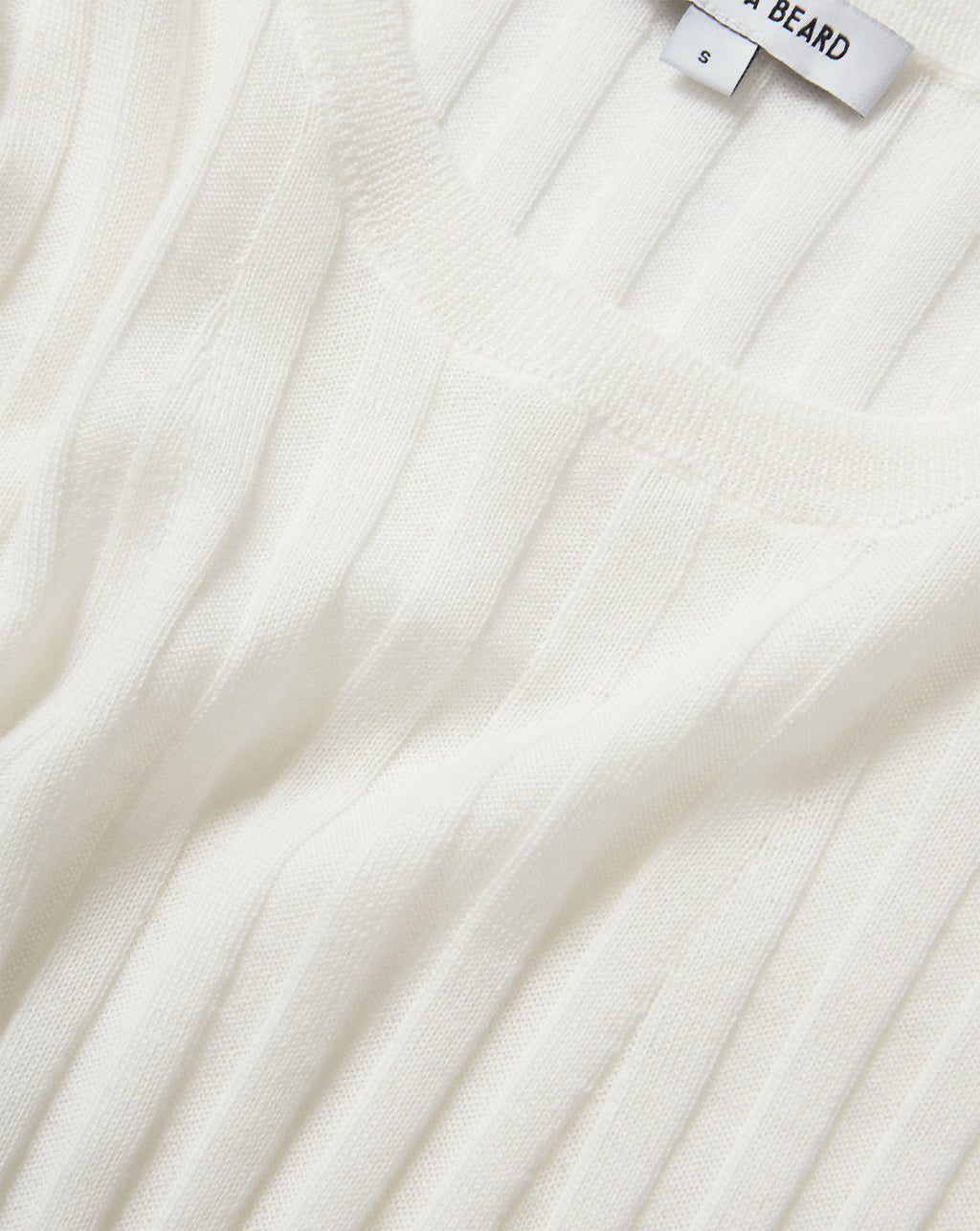 Veronica Beard Debois Merino Wool Top - Ivory