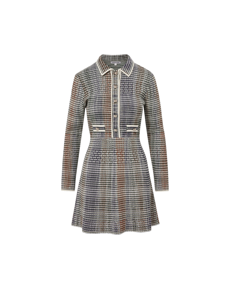 rosedale linen dress Veronica Beard "Rosedale" Linen-Blend Dress