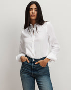 Veronica Beard Bays Button-Down Shirt - White