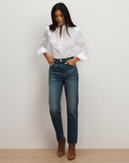 Veronica Beard Bays Button-Down Shirt - White