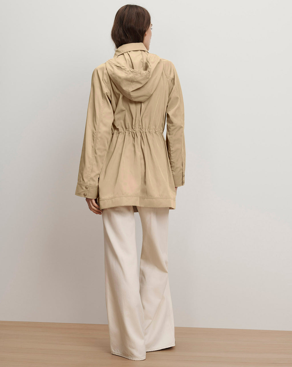 Veronica Beard Arnault Parka Jacket - Sand