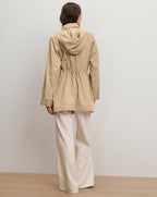 Veronica Beard Arnault Parka Jacket - Sand