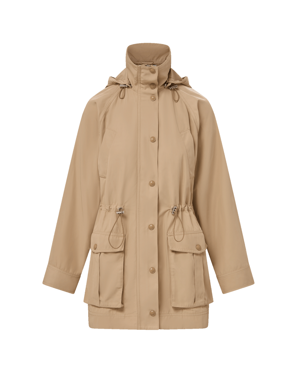 Veronica Beard Arnault Parka Jacket Sand
