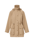 Veronica Beard Arnault Parka Jacket Sand