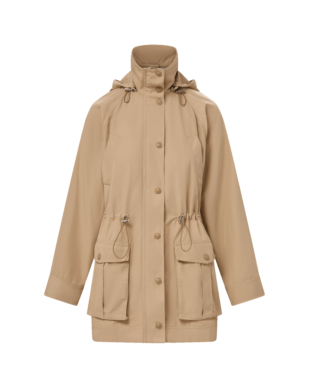 Arnault Parka Jacket in Tan Sand | Veronica Beard