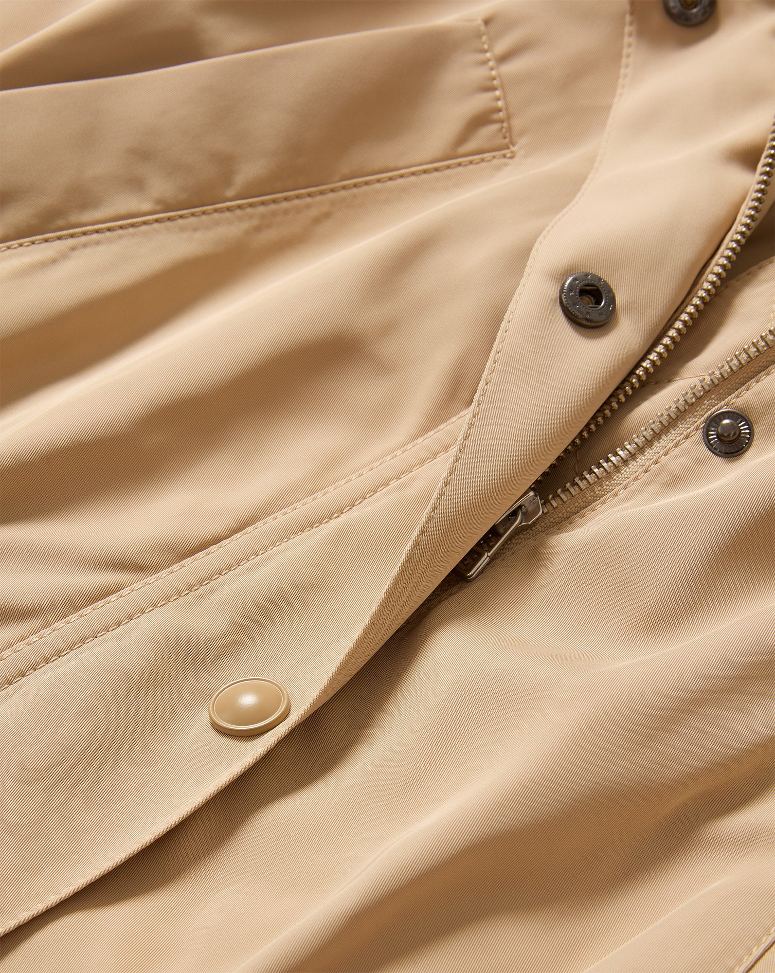 Veronica Beard Arnault Parka Jacket - Sand