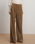 Veronica Beard Rimini Wide-Leg Pant - Malt Multi