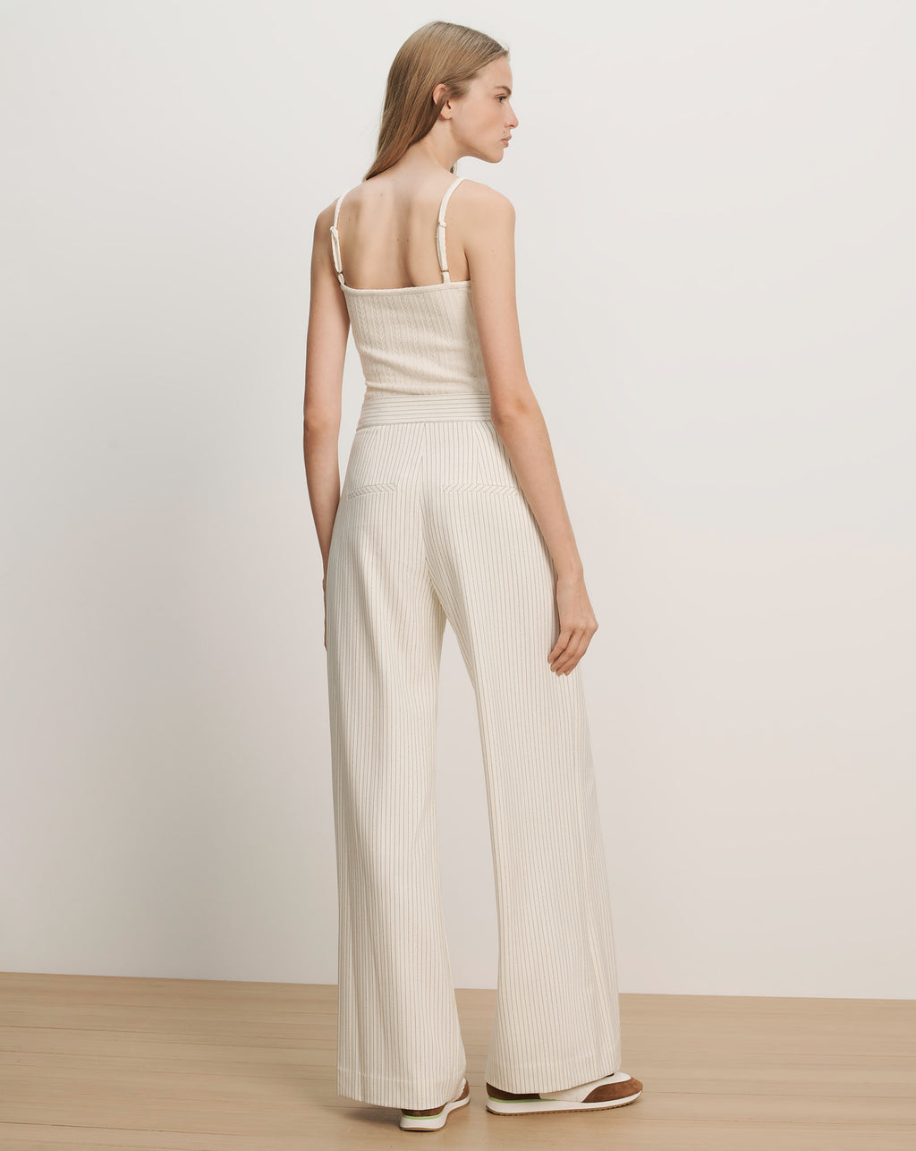 Veronica Beard Rimini Wide-Leg Pant - Dove Multi