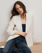 Veronica Beard Battista Dickey Jacket - Dove White