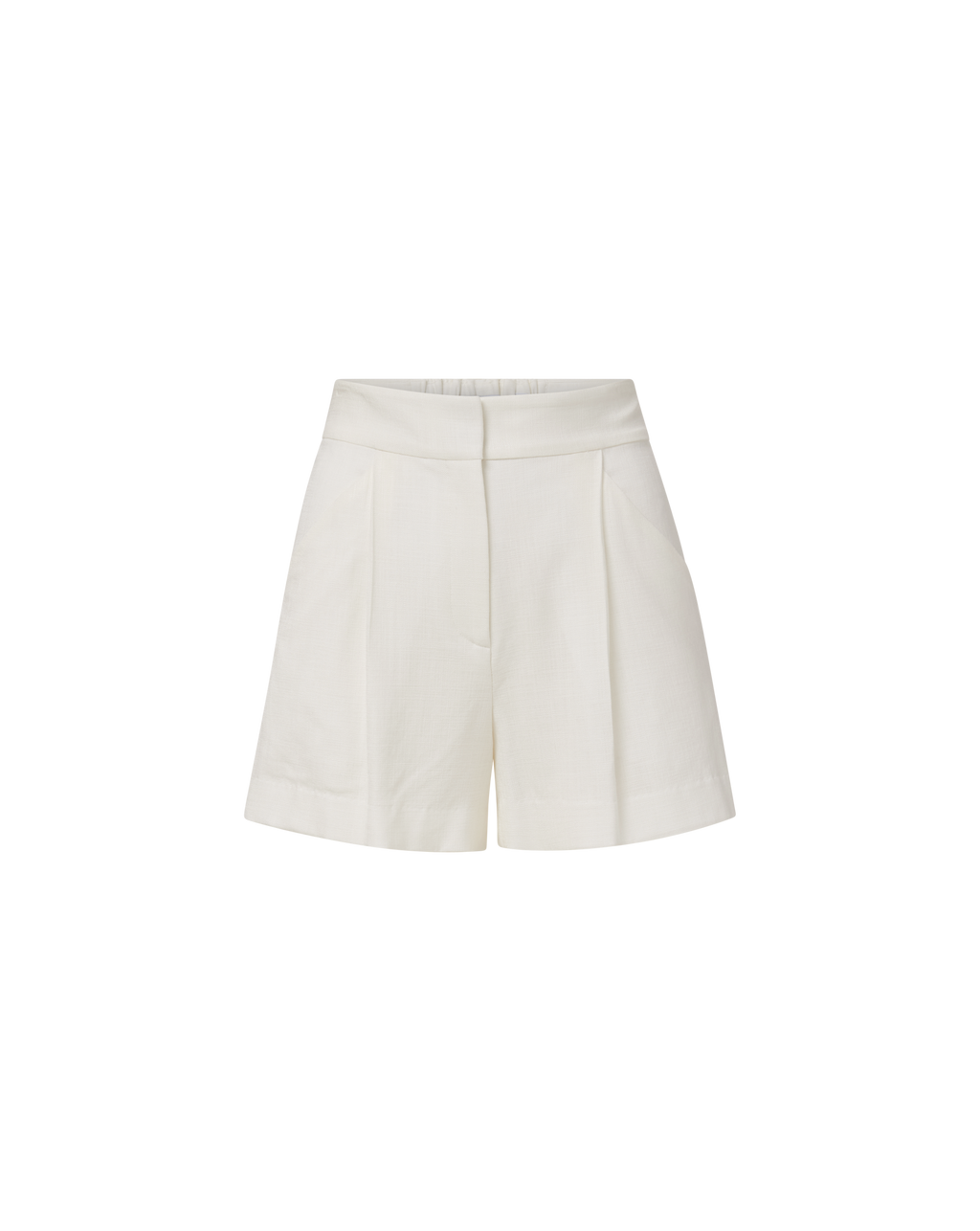 Veronica Beard Marbeau Pleated Short - Dove White