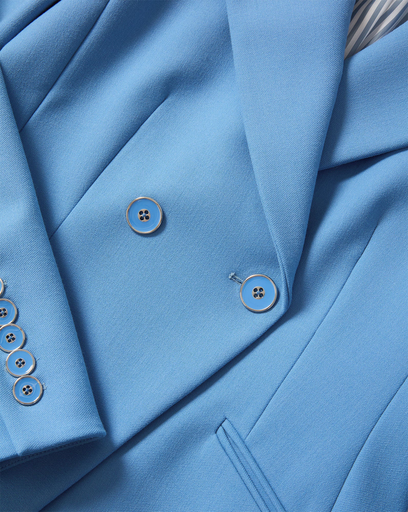 Veronica Beard Amos Dickey Jacket - Blue Jasper
