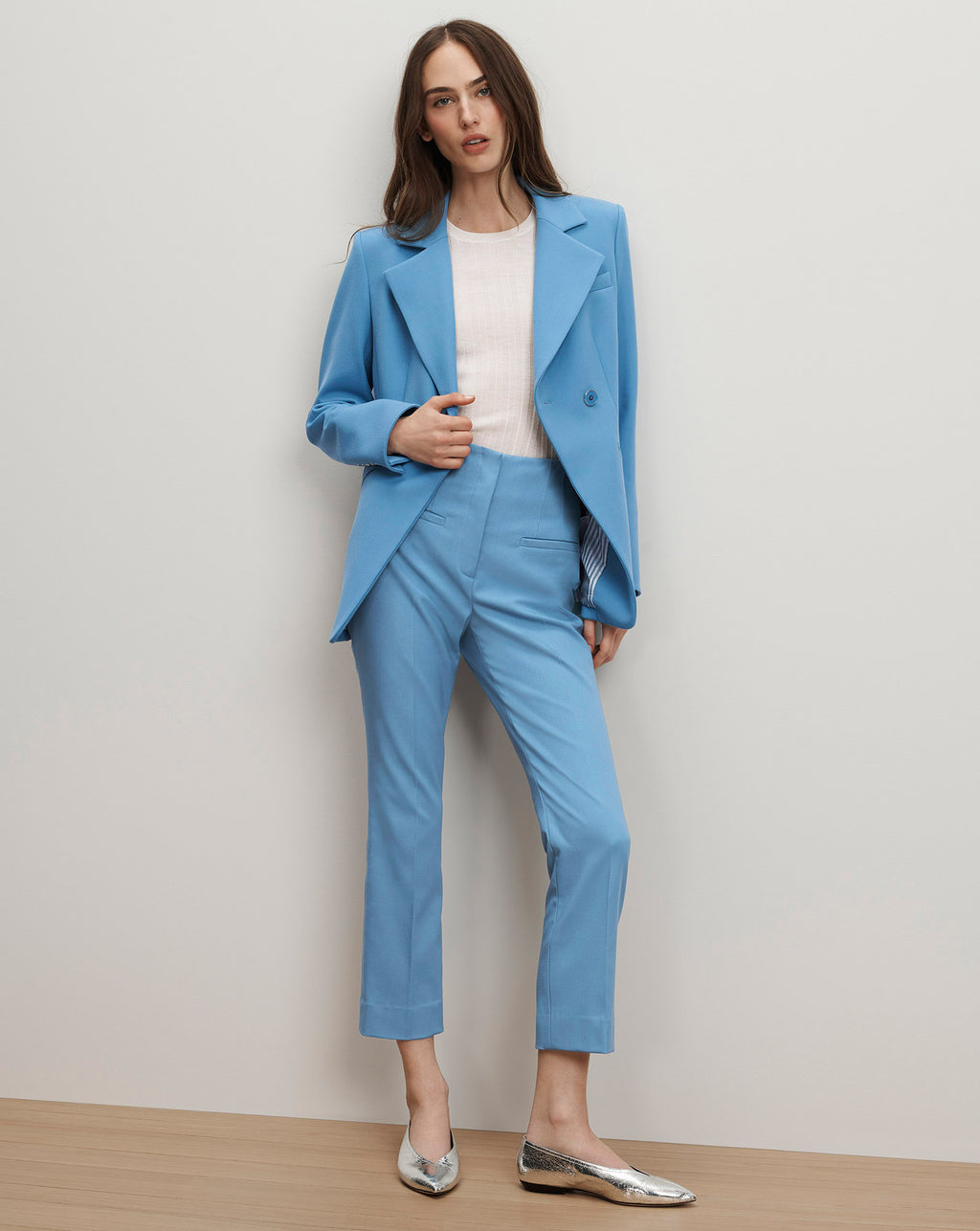 Veronica Beard Amos Dickey Jacket - Blue Jasper
