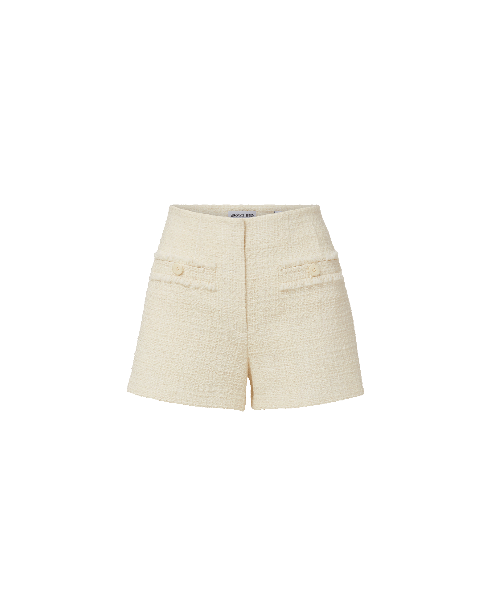 Gershwin Tweed Mini Short in Dove White | Veronica Beard Gershwin Tweed Mini Short in Dove White | Veronica Beard