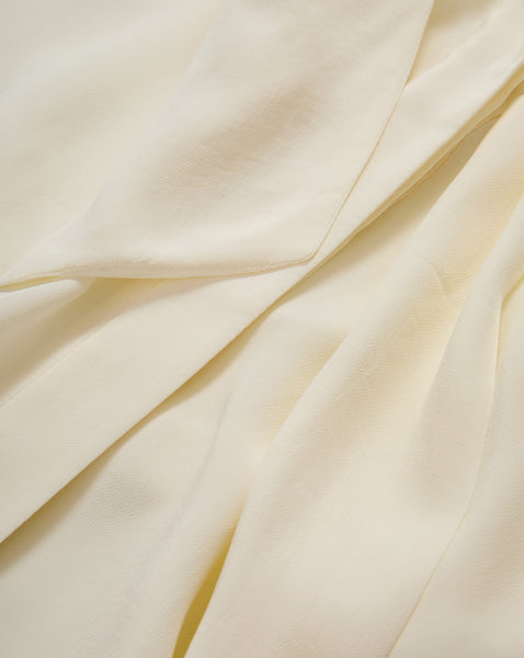 Veronica Beard Magnolia Tie-Neck Blouse - Dove White