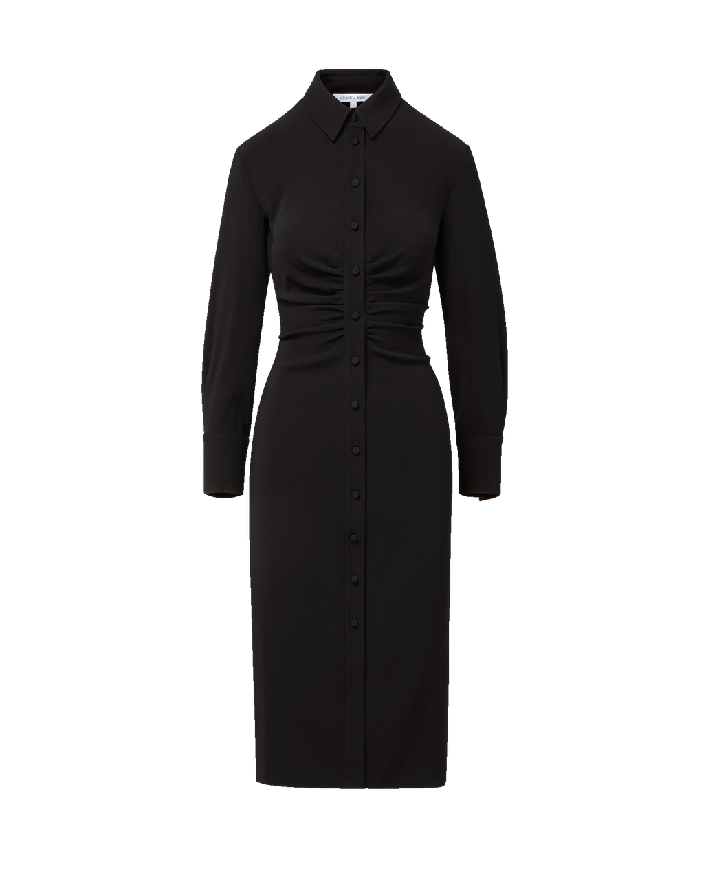 Loxley Midi Shirtdress in Black | Veronica Beard Loxley Midi Shirtdress in Black | Veronica Beard
