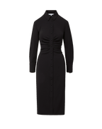 Veronica Beard Loxley Midi Shirtdress - Black