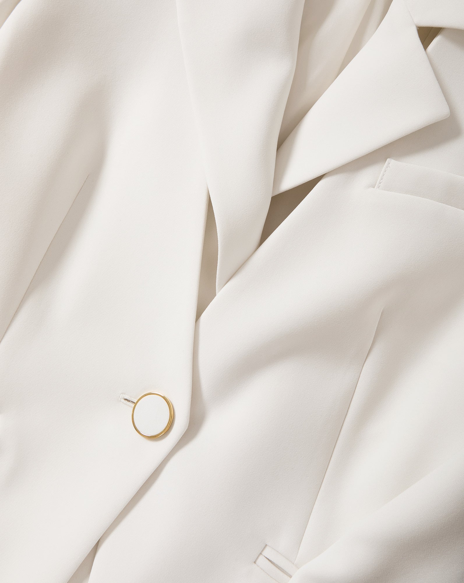 Veronica Beard Rossi Convertible Dickey Jacket - Dove White