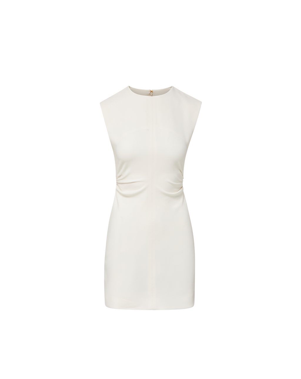 Veronica Beard Imara Crepe Mini Dress - Dove White