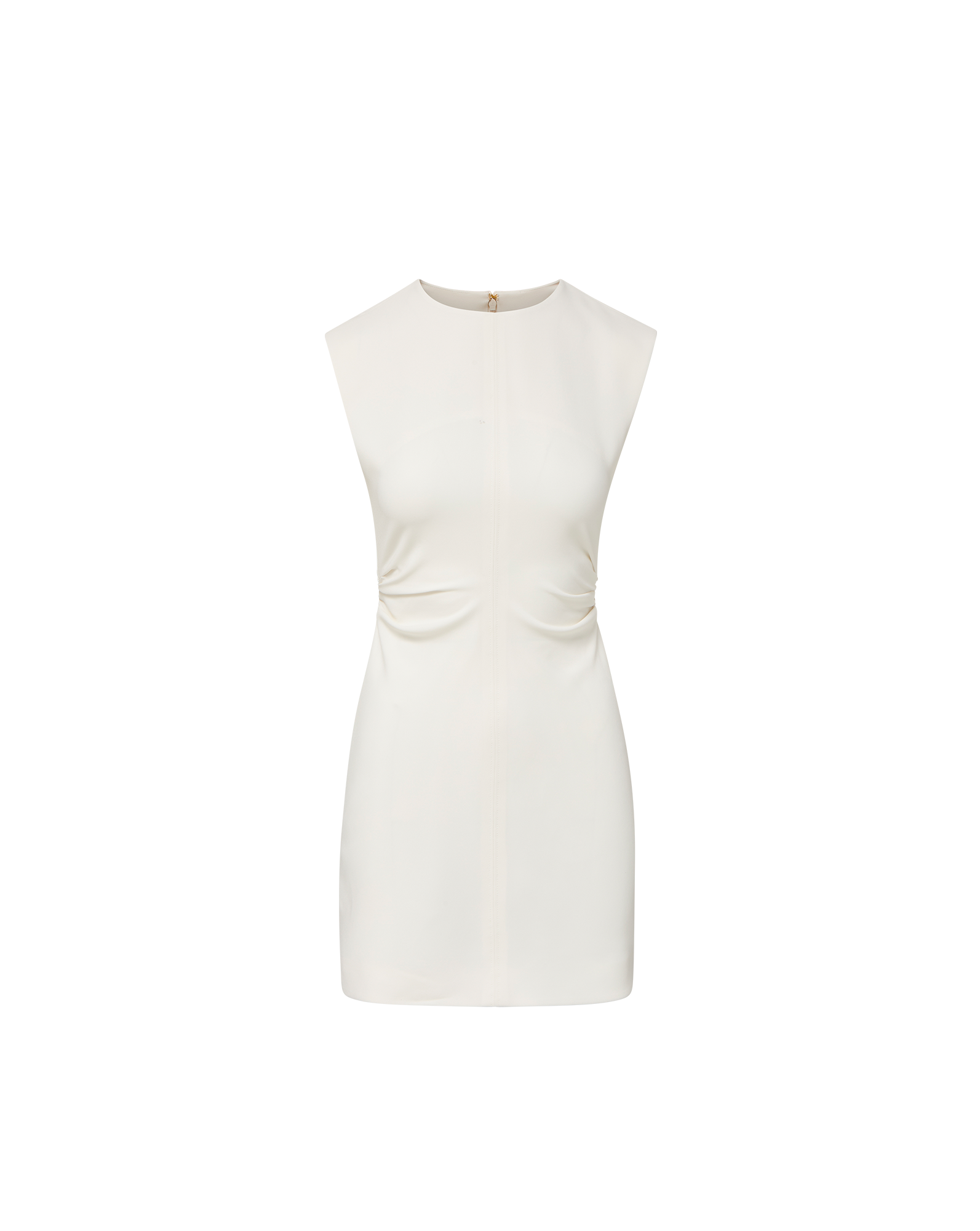 Veronica Beard Imara Crepe Mini Dress - Dove White