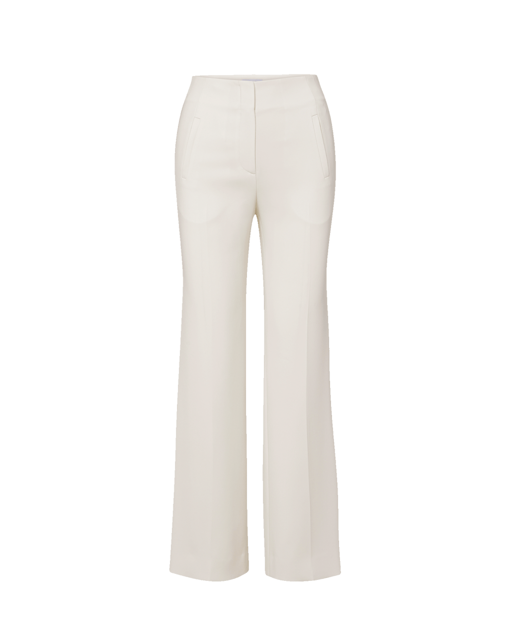 Veronica Beard Carys Cropped Pant - Dove White