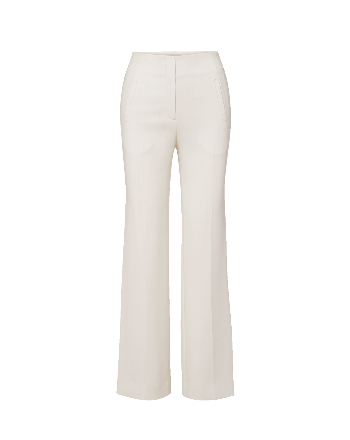 Carys Cropped Pant in Dove White White | Veronica Beard
