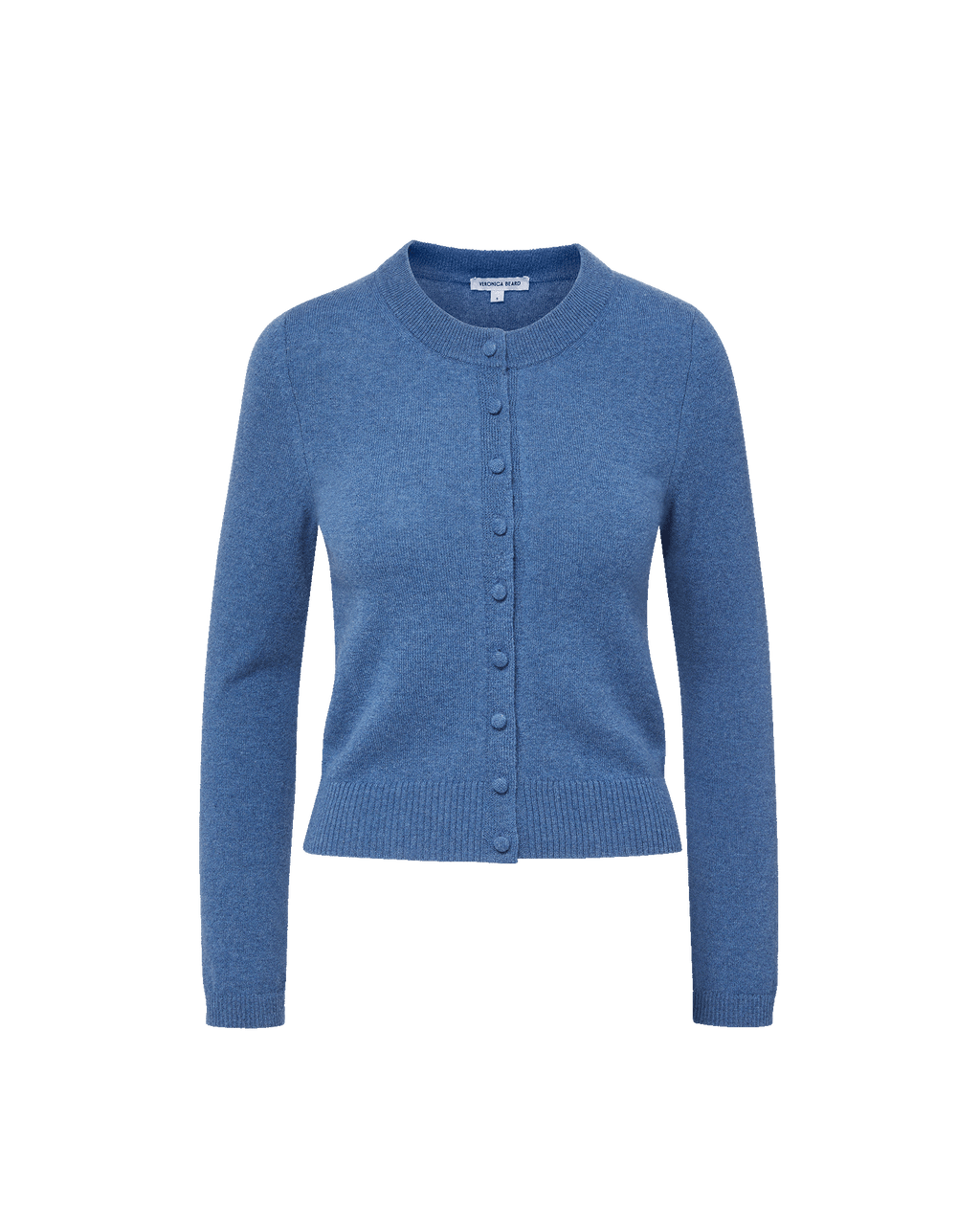 Veronica Beard Daro Cashmere Cardigan - Blue Coast Melange