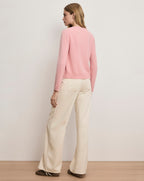 Veronica Beard Daro Cashmere Cardigan - Petal