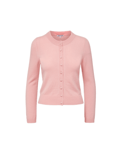 Veronica Beard Daro Cashmere Cardigan - Petal