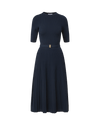 Elthea Belted Midi Dress