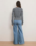 Veronica Beard Cambria Knit Cardigan - Blue Jay Multi