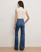 Veronica Beard Frenkle Denim Pant - Cosmo