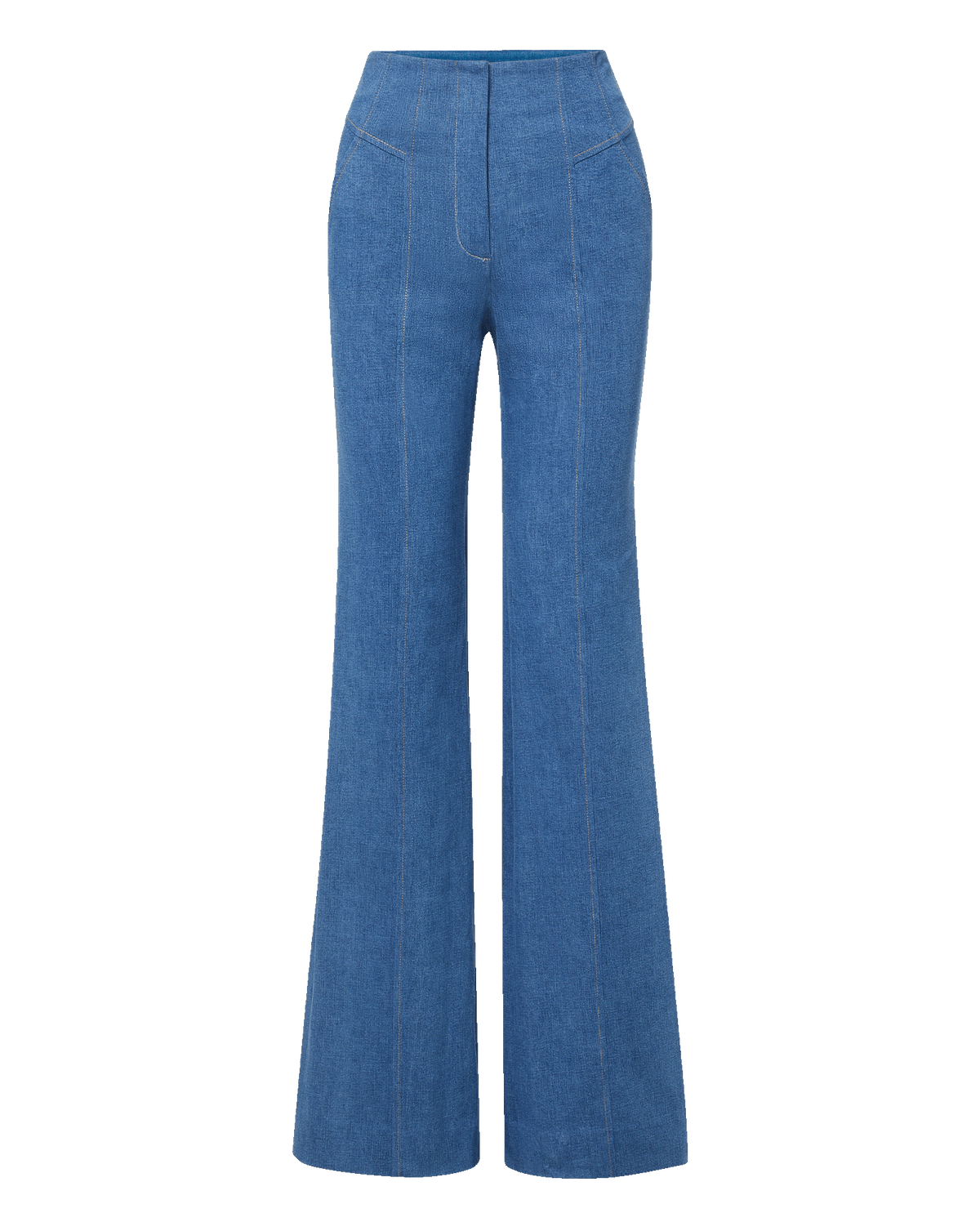 Frenkle Denim Pant in Cosmo Blue | Veronica Beard
