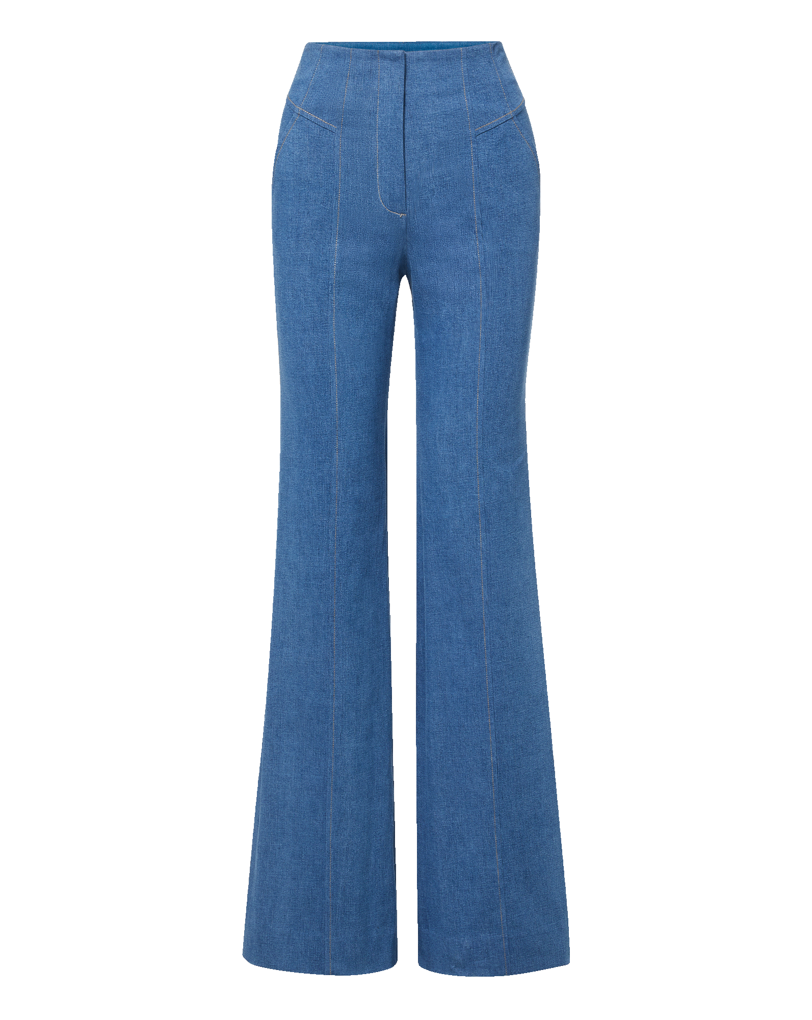 Frenkle Denim Pant in Cosmo Blue | Veronica Beard