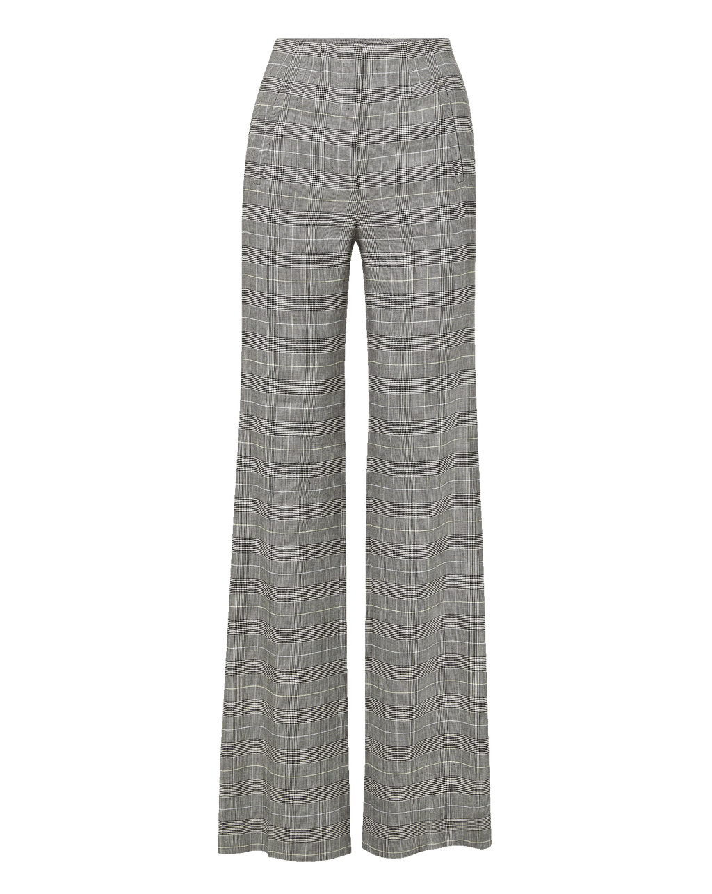 Veronica Beard Jude Linen Wide-Leg Pant - Black Multi