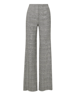Veronica Beard Jude Linen Wide-Leg Pant - Black Multi