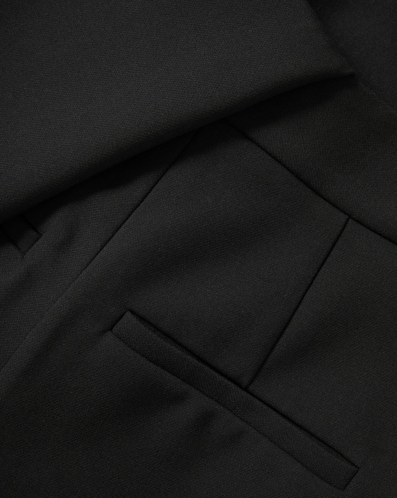 Veronica Beard Renzo Clean Waistband Pant - Black