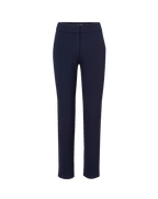 Veronica Beard Renzo Clean Waistband Pant - Navy