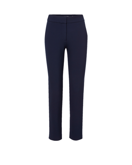 Veronica Beard Renzo Clean Waistband Pant - Navy