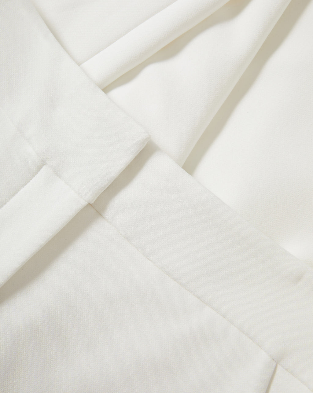 Veronica Beard Renzo Clean Waistband Pant - Off-White