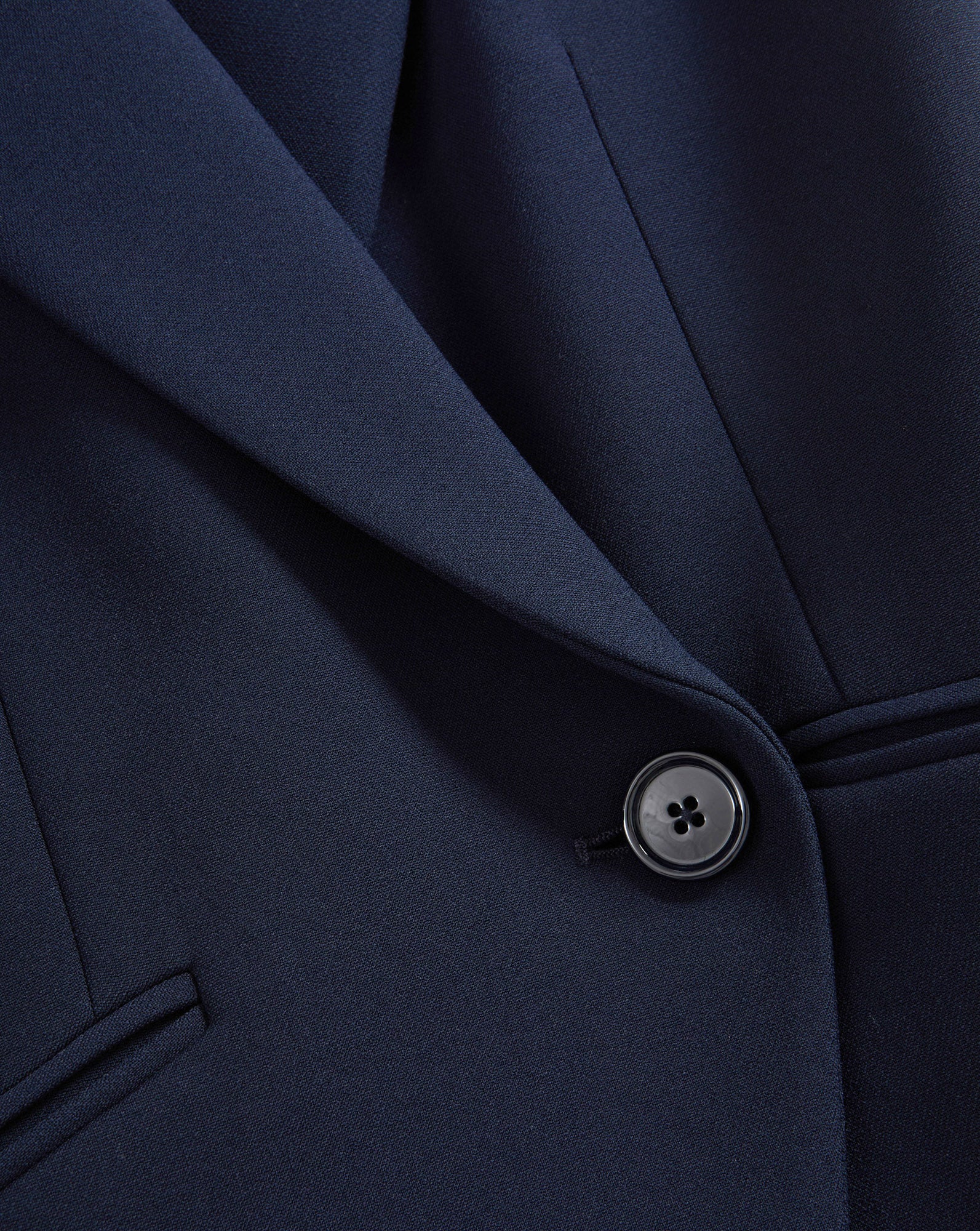 Veronica Beard Ciel Tailored Vest - Navy