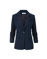 Veronica Beard Battista Dickey Jacket - Navy