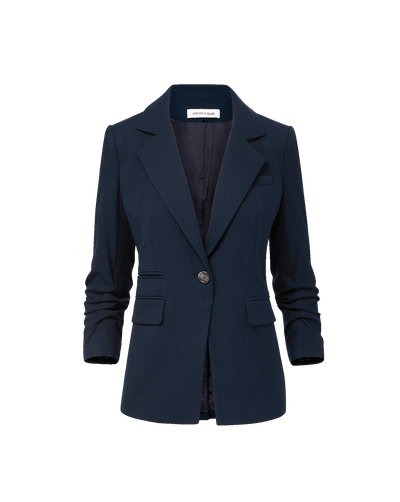 Veronica Beard Battista Dickey Jacket - Navy
