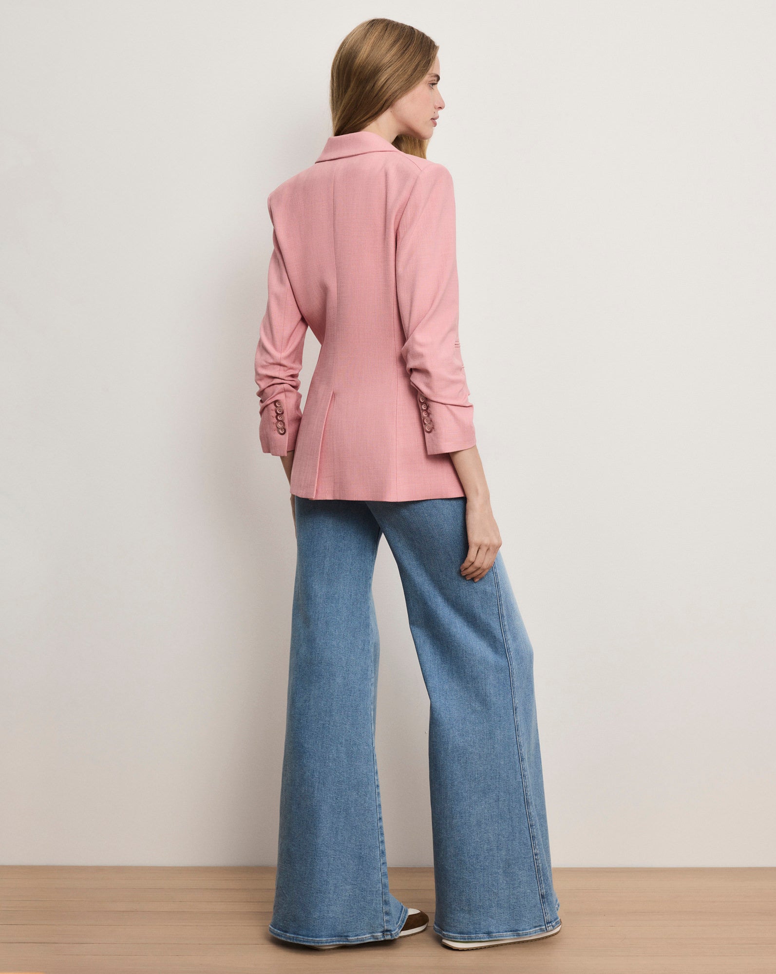 Veronica Beard Battista Dickey Jacket - Petal
