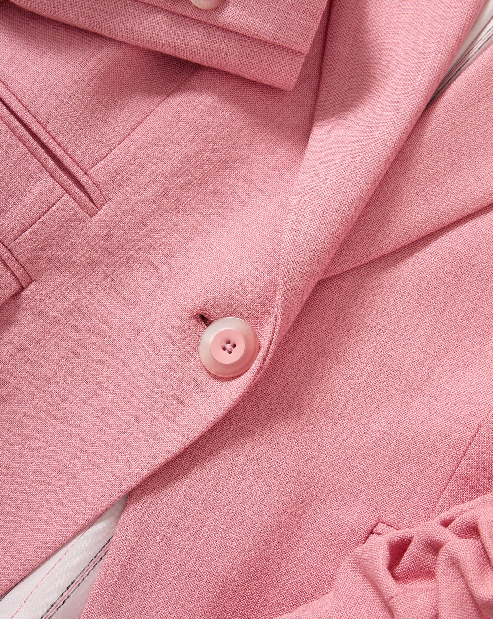 Battista Dickey Jacket Blazer in Pink Petal | Veronica Beard