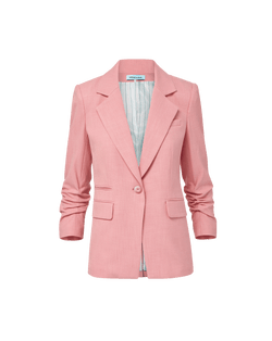 Veronica Beard Battista Dickey Jacket - Petal