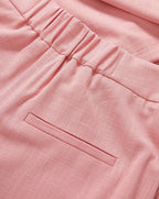 Veronica Beard Marbeau Wide-Leg Pant - Petal