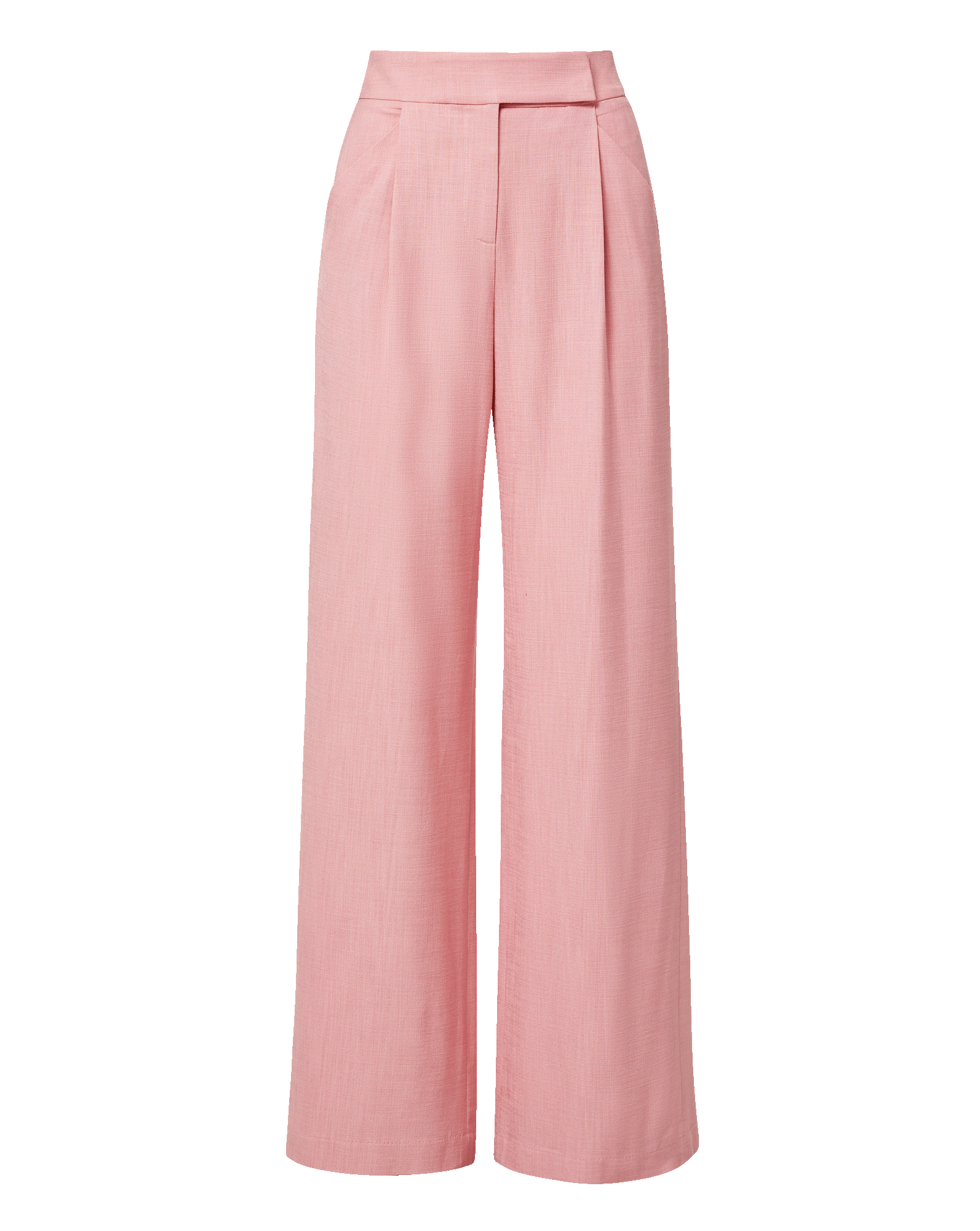 Veronica Beard Marbeau Wide-Leg Pant - Petal