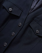 Veronica Beard Pendle Tailored Vest - Navy