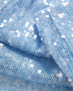 Veronica Beard Allora Sequin Midi Skirt - Blue Jay